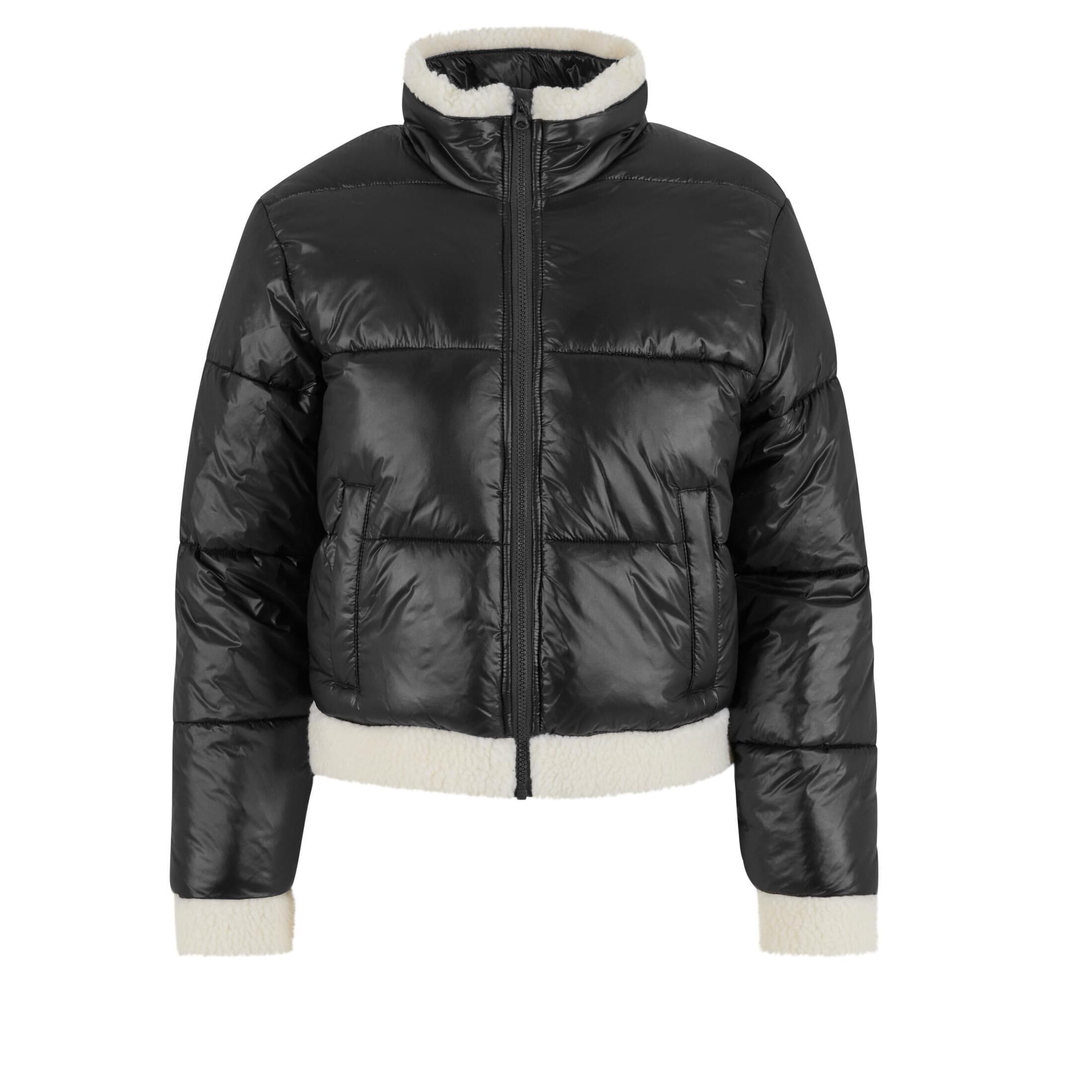 Urban Classics - Doudoune Recyclée Femme Urban Classics Sherpa - Doudoune Synthétique - Blanc|noir - 56 3xl - Decathlon