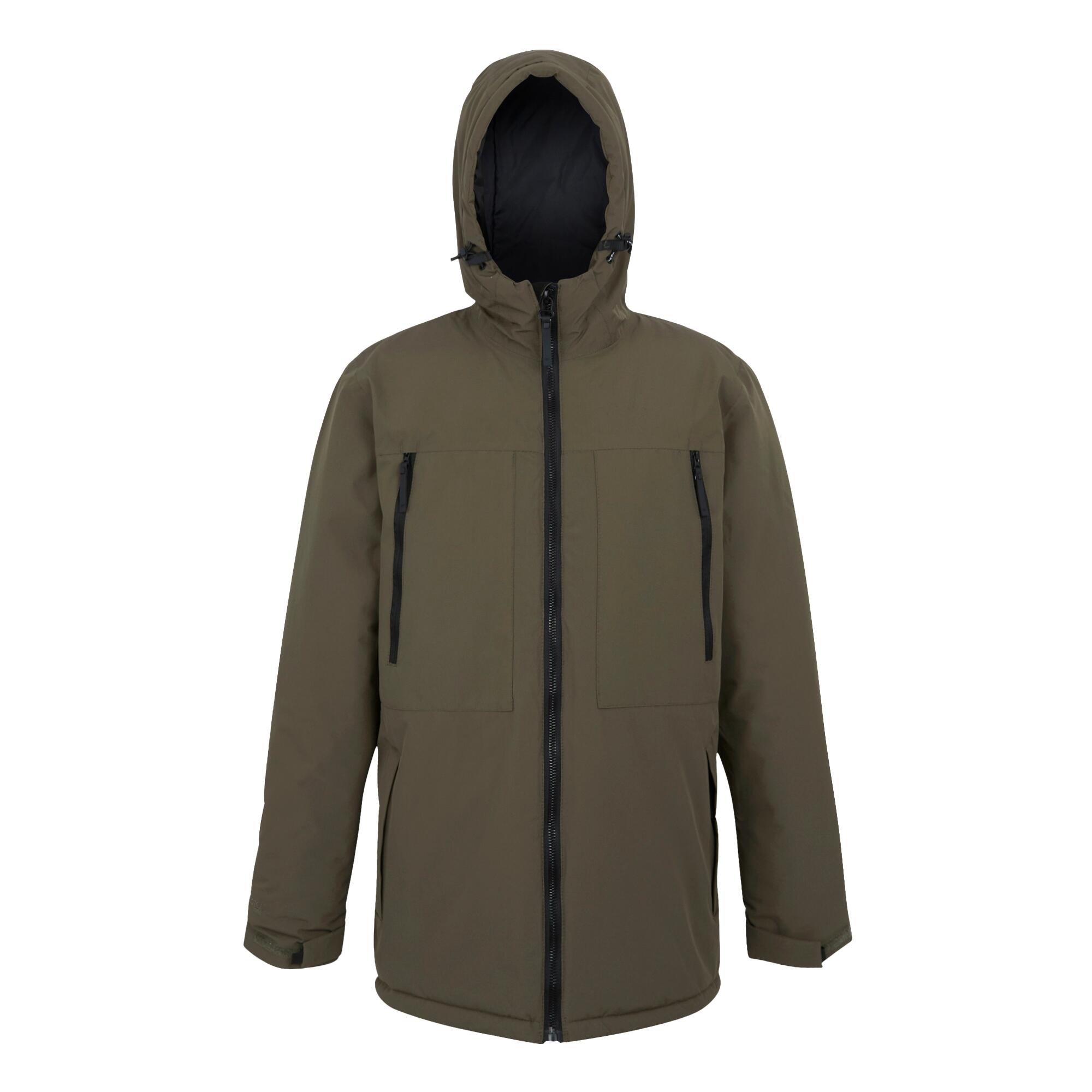 REGATTA Mens Larrick II Waterproof Insulated Jacket (Crocodile)