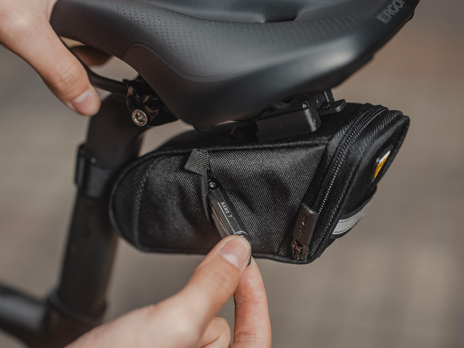 Topeak zadeltas aero wedge pack dx s clip 5/5