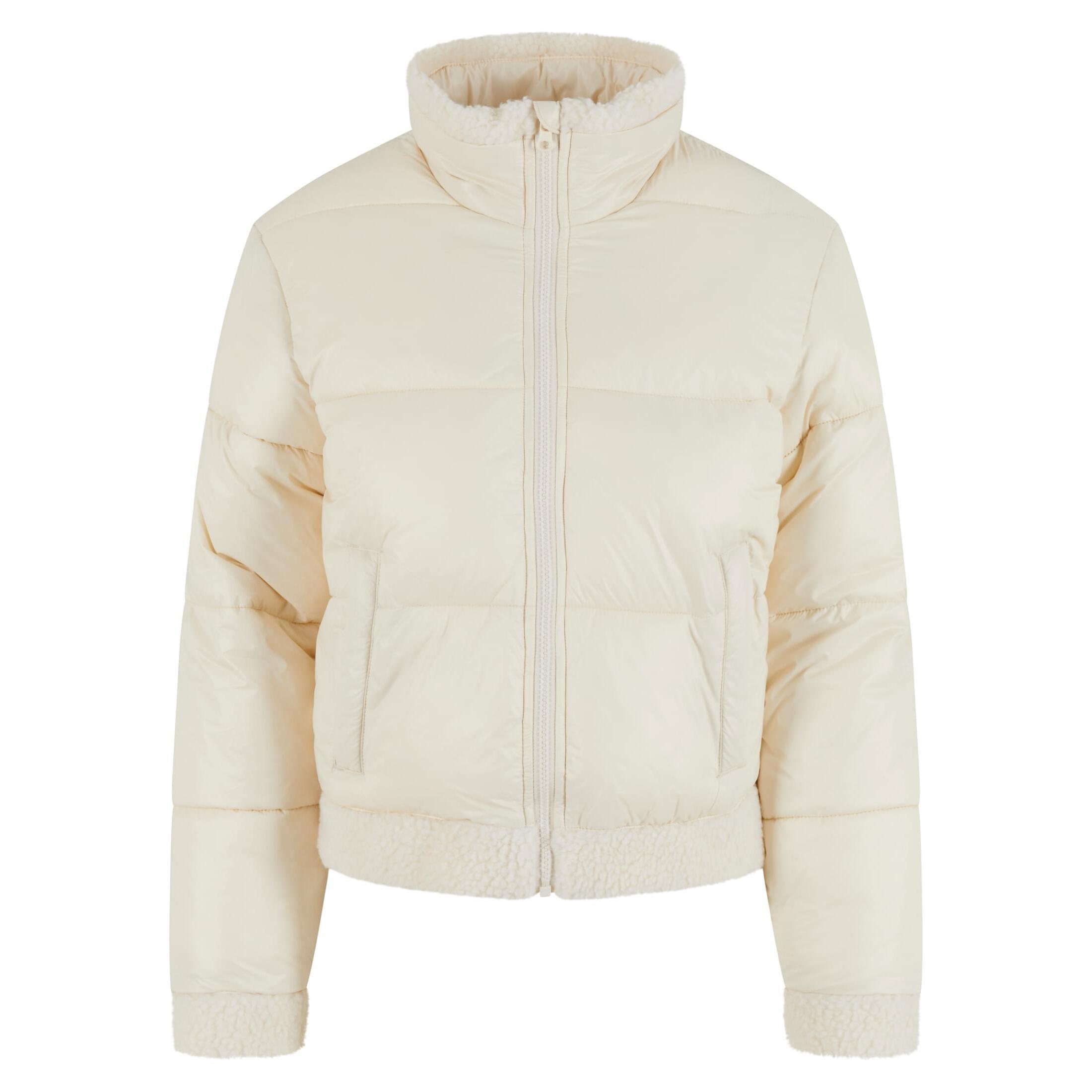 Urban Classics - Doudoune Recyclée Femme Urban Classics Sherpa - Doudoune Synthétique - Blanc - 52 2xl - Decathlon