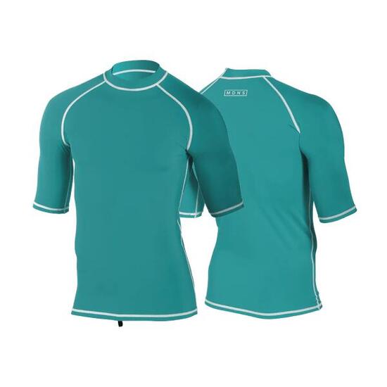 Colorblock - Stretch UV-Shirt Kurzarm UPF 50 Surf Kinder