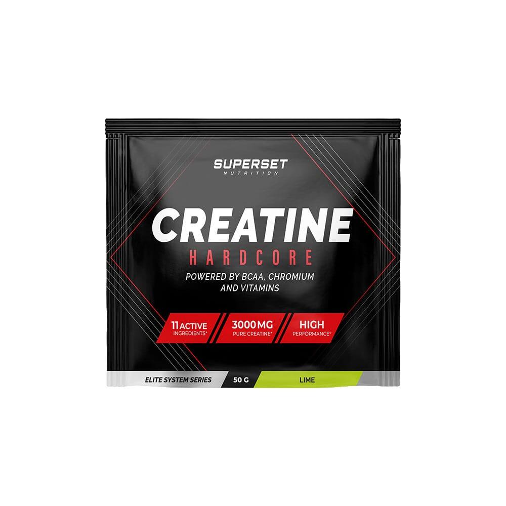 SUPERSET NUTRITION Creatine - échantillon Créatine Hardcore (50g) - Calce