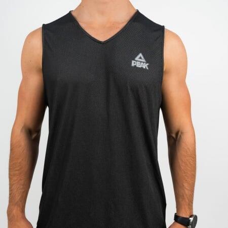 Set Maiou/Short Baschet Reversibil Peak Negru/Alb