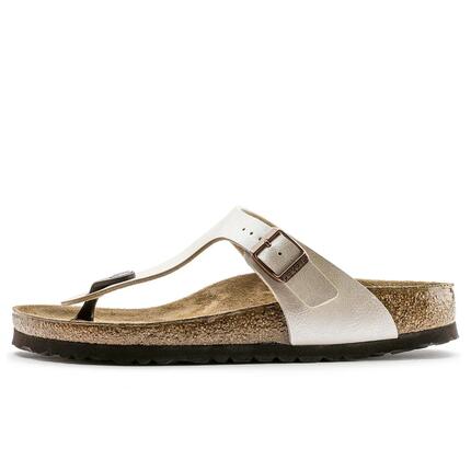 Chaussons Birkenstock Gizeh Pearlwhi Femme