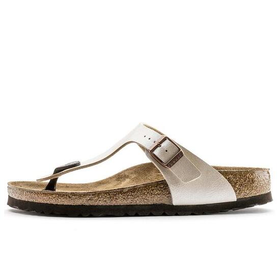 Chaussons Birkenstock Gizeh Pearlwhi Femme