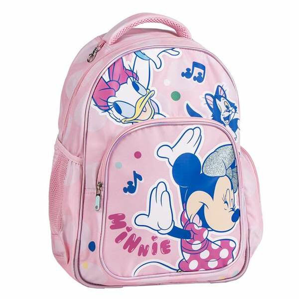 Zaino Scuola Minnie Mouse Rosa 1/3