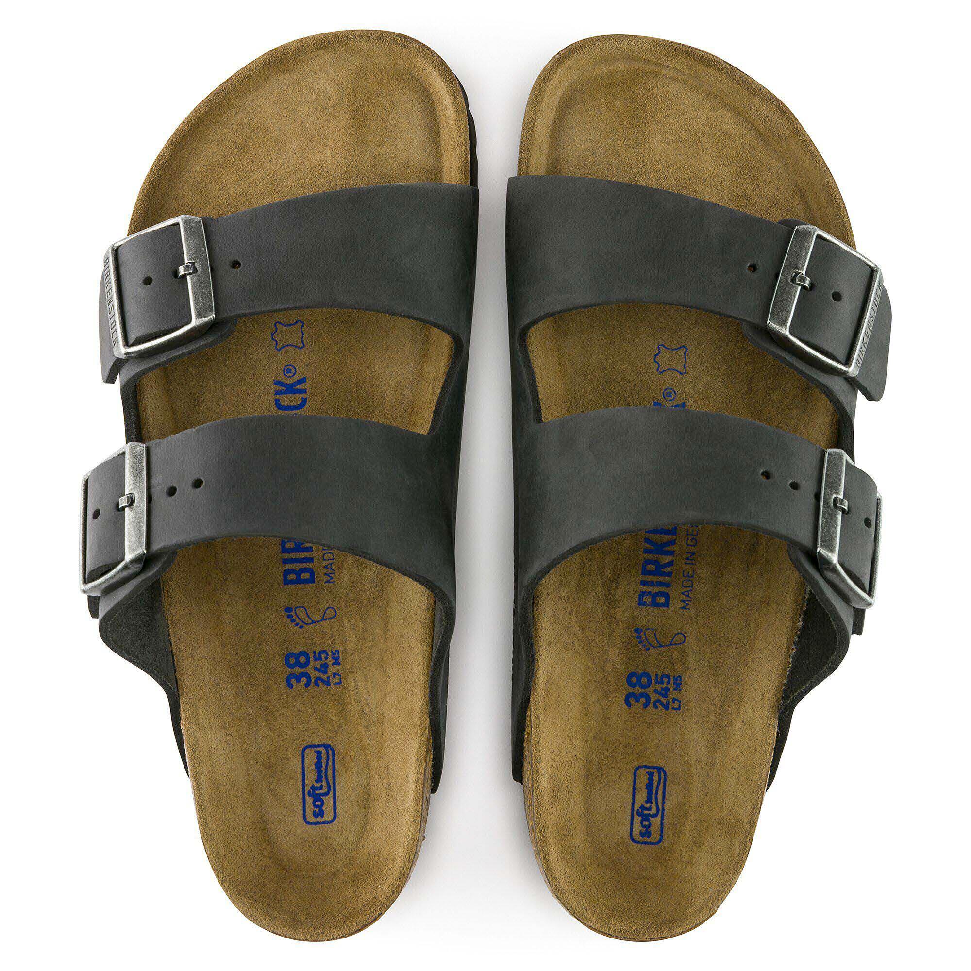 Chanclas Birkenstock Arizona Negro Mujer 2/5