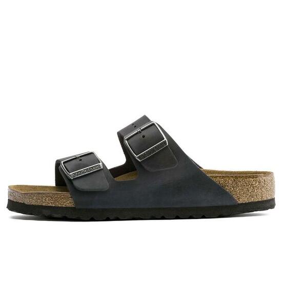 Birkenstock Arizona Schwarze Hausschuhe Dame