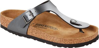 Birkenstock Gizeh Metallic Flip Flops Dame