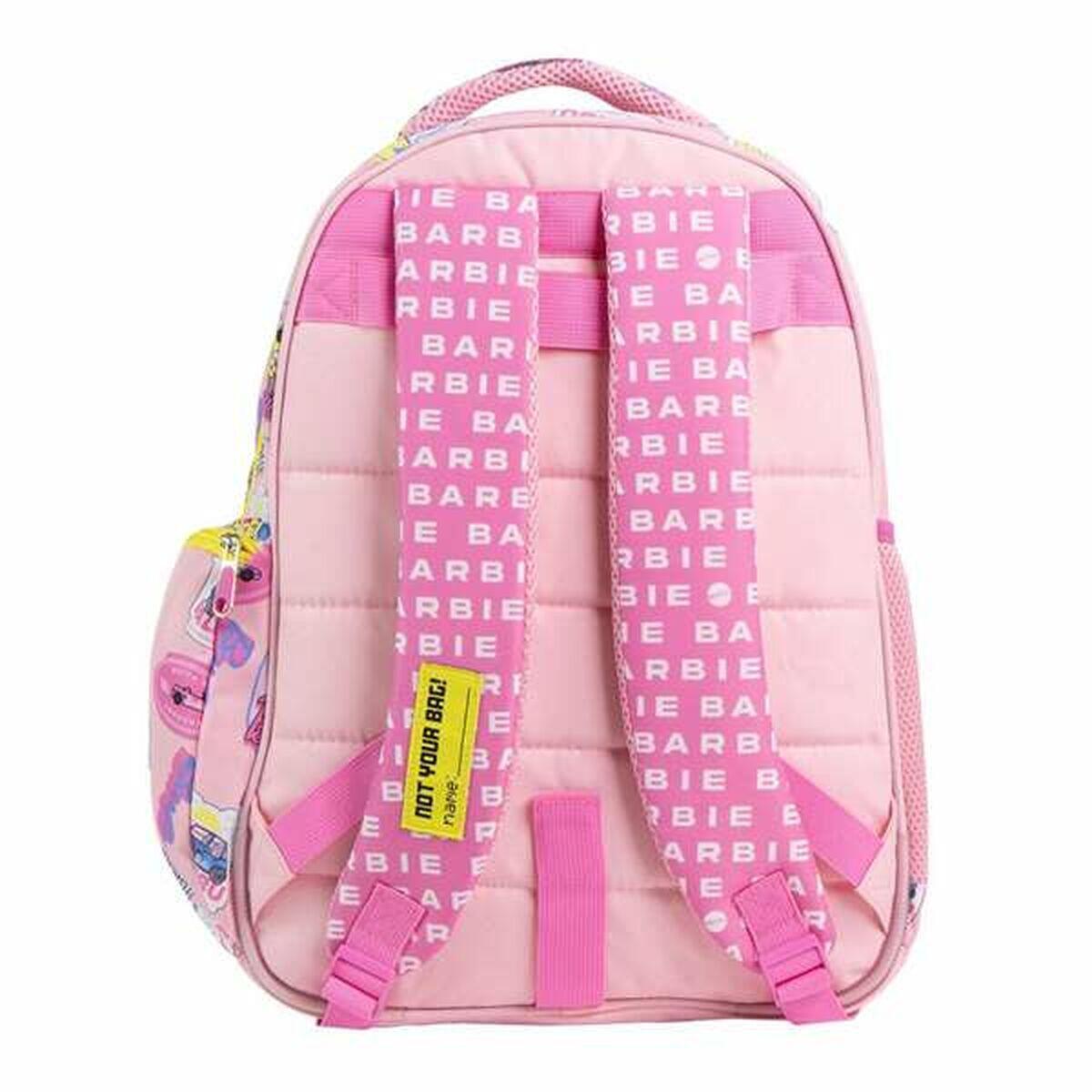 Mochila Escolar Barbie Fúcsia 2/4