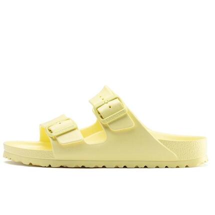 Sandalias Planas Mujer Birkenstock Arizona Eva Amarillo