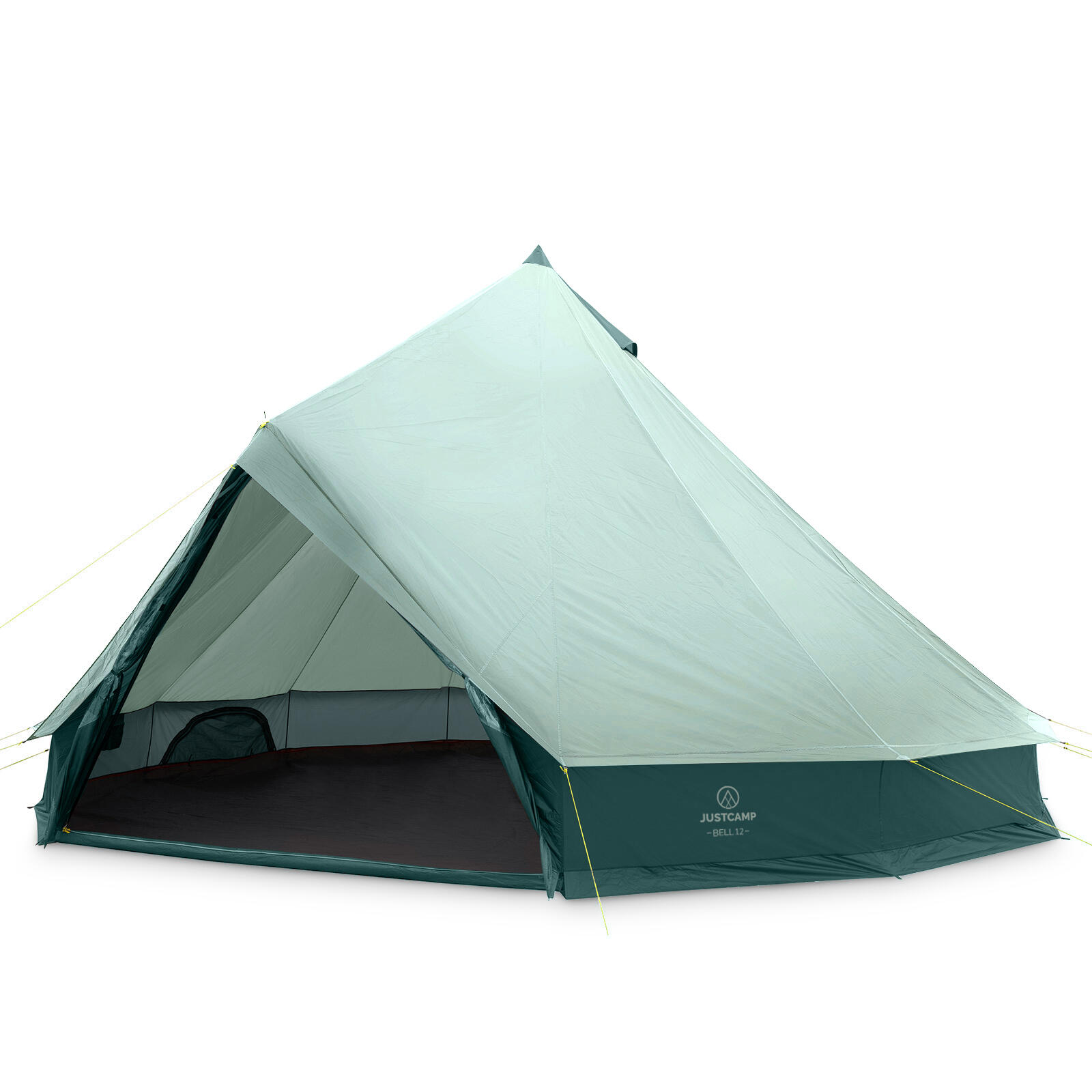 Justcamp - Tente Tipi Familiale – Bell 12 Personnes - Tente - Bleu - Decathlon