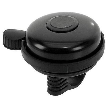 Messingschlager Glocke BELLA TRILL, M-WAVE, Aluminium, Ø=53mm, schwarz