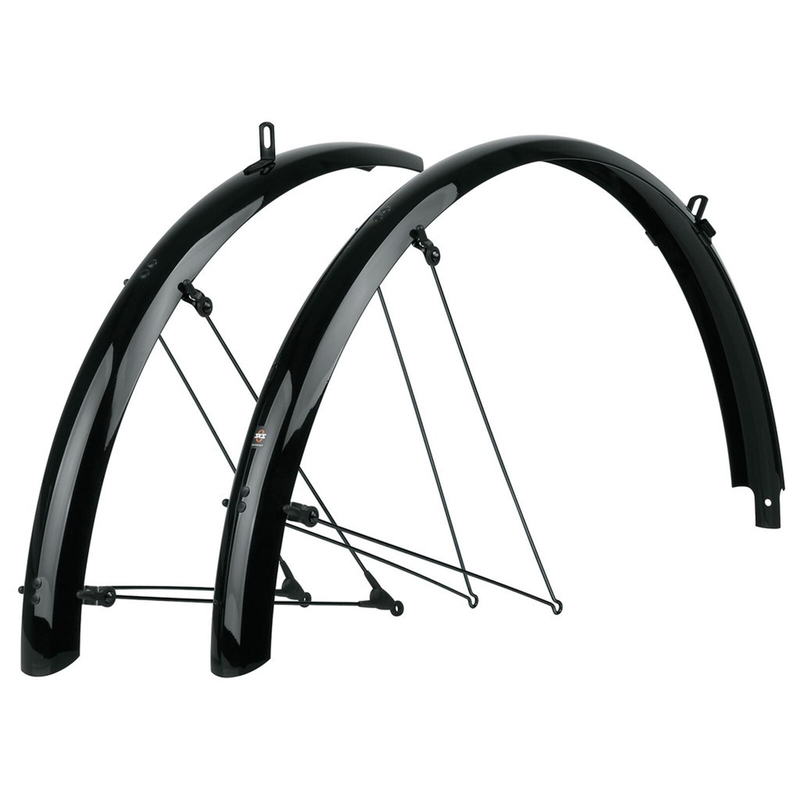 Błotniki Rowerowe Zestaw SKS Bluemels Basic 26", 53 mm czarne