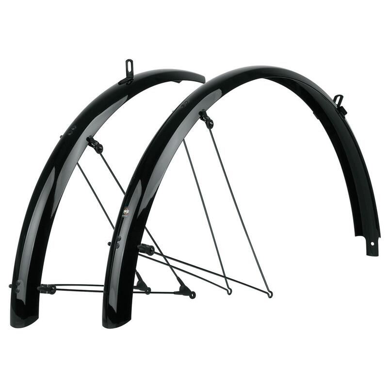 Błotniki Rowerowe Zestaw SKS Bluemels Basic 24", 60 mm czarne