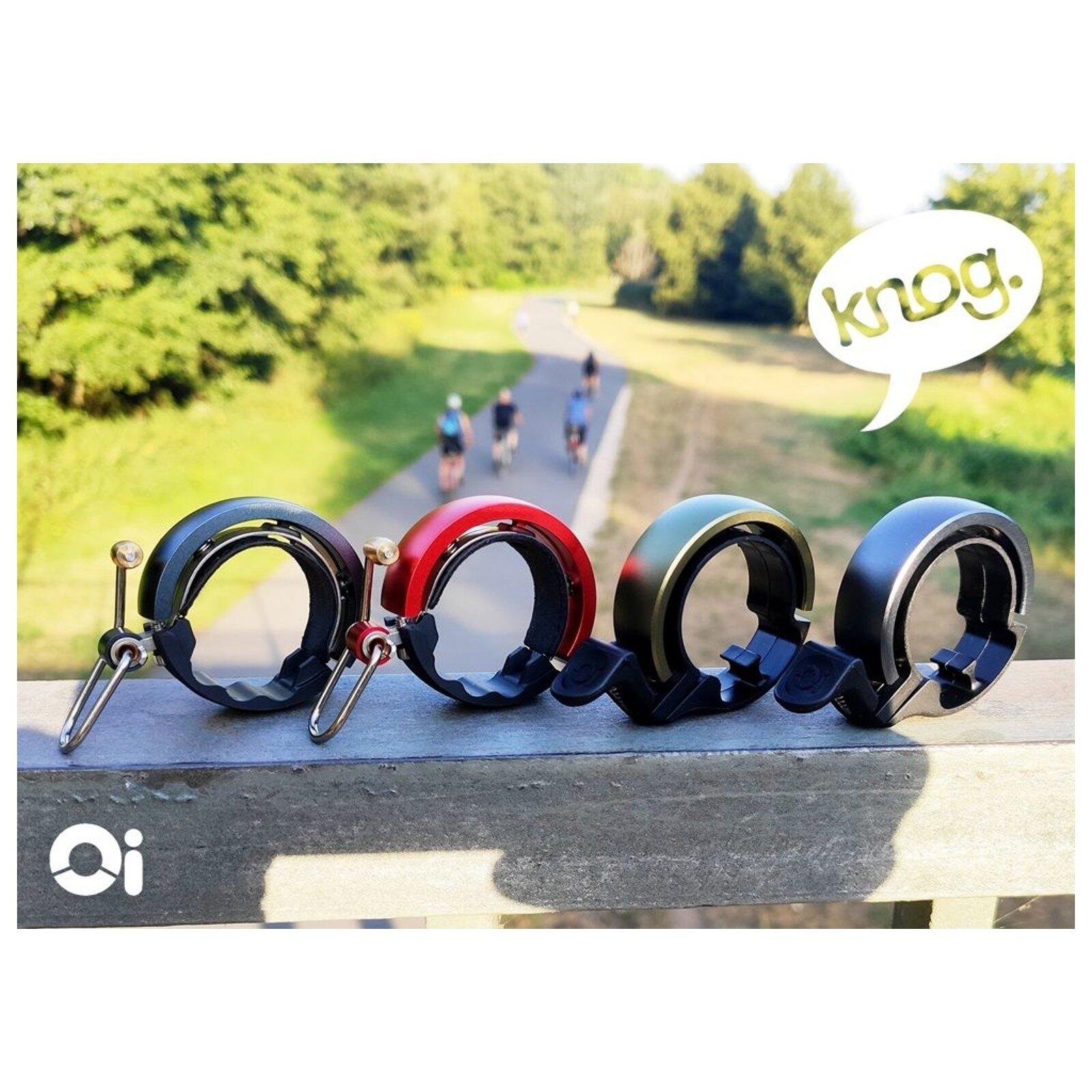 Knog Fahrradklingel Oi Classic Small, 22,2 mm 3/3