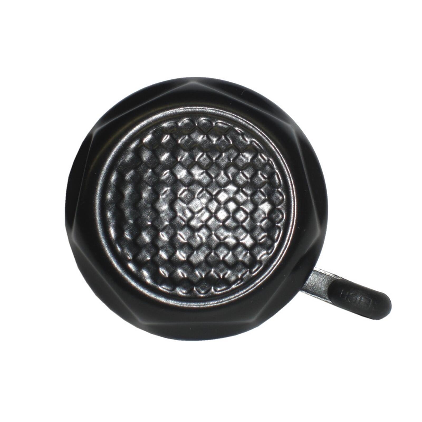 REICH dzwonek rowerowy szachownica Ø55 mm czarny