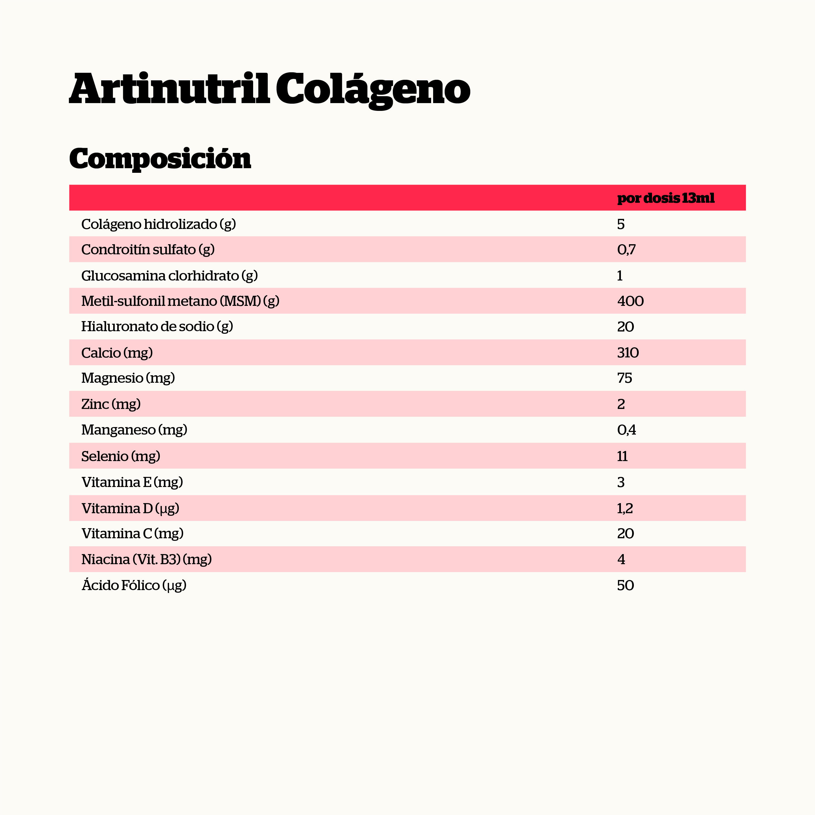 Collagène Artrinutril - 455g de Nutrisport 2/4