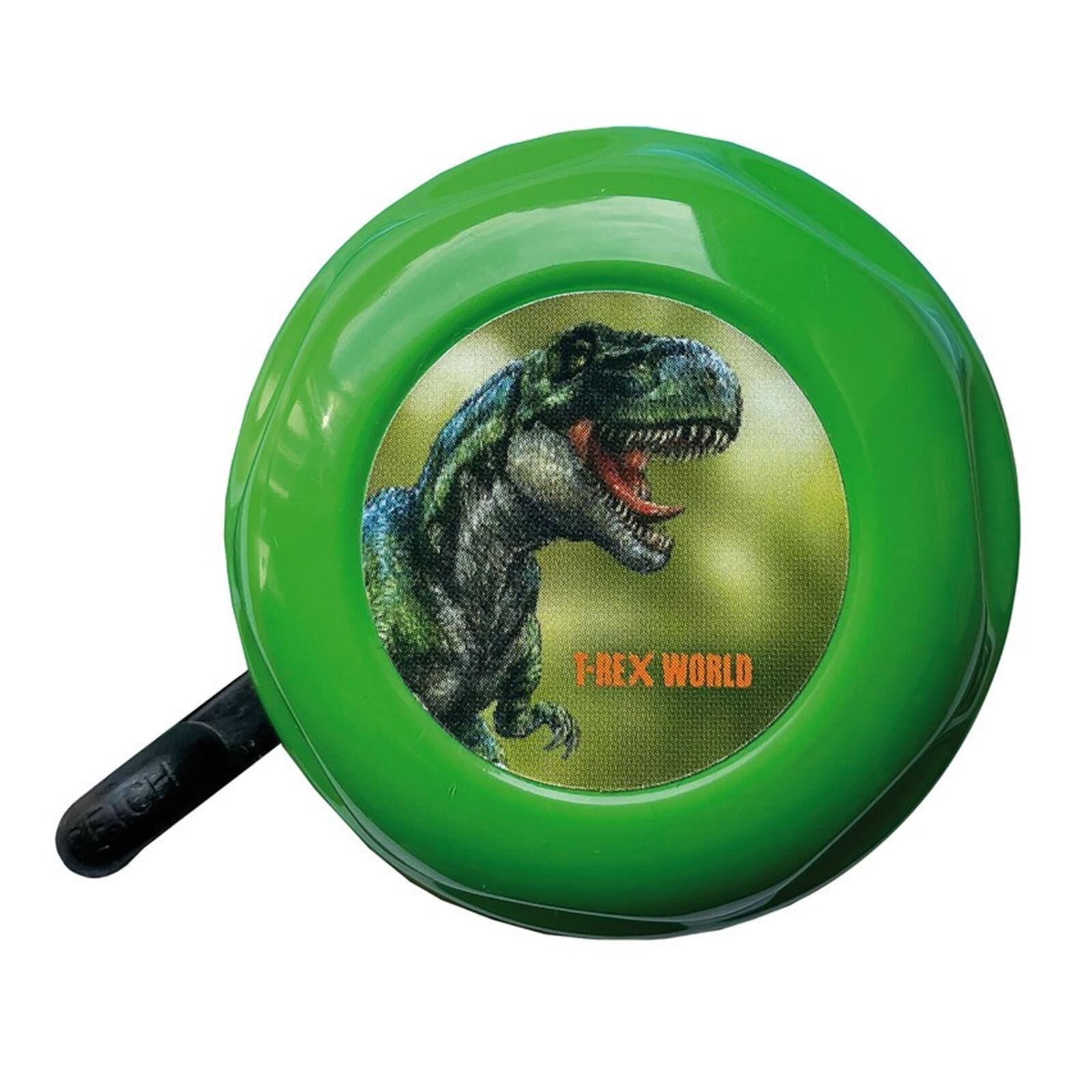 BIKE FASHION dzwonek rowerowy dla dzieci T-Rex World