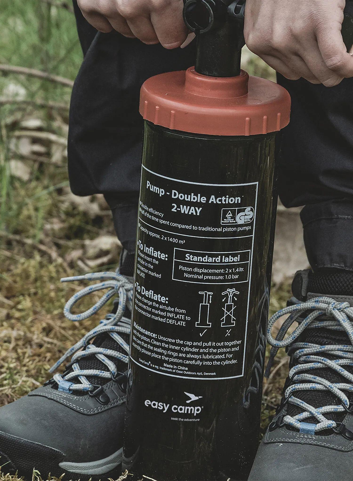 Pompka Easy Camp Double Action Pump - black 5/5