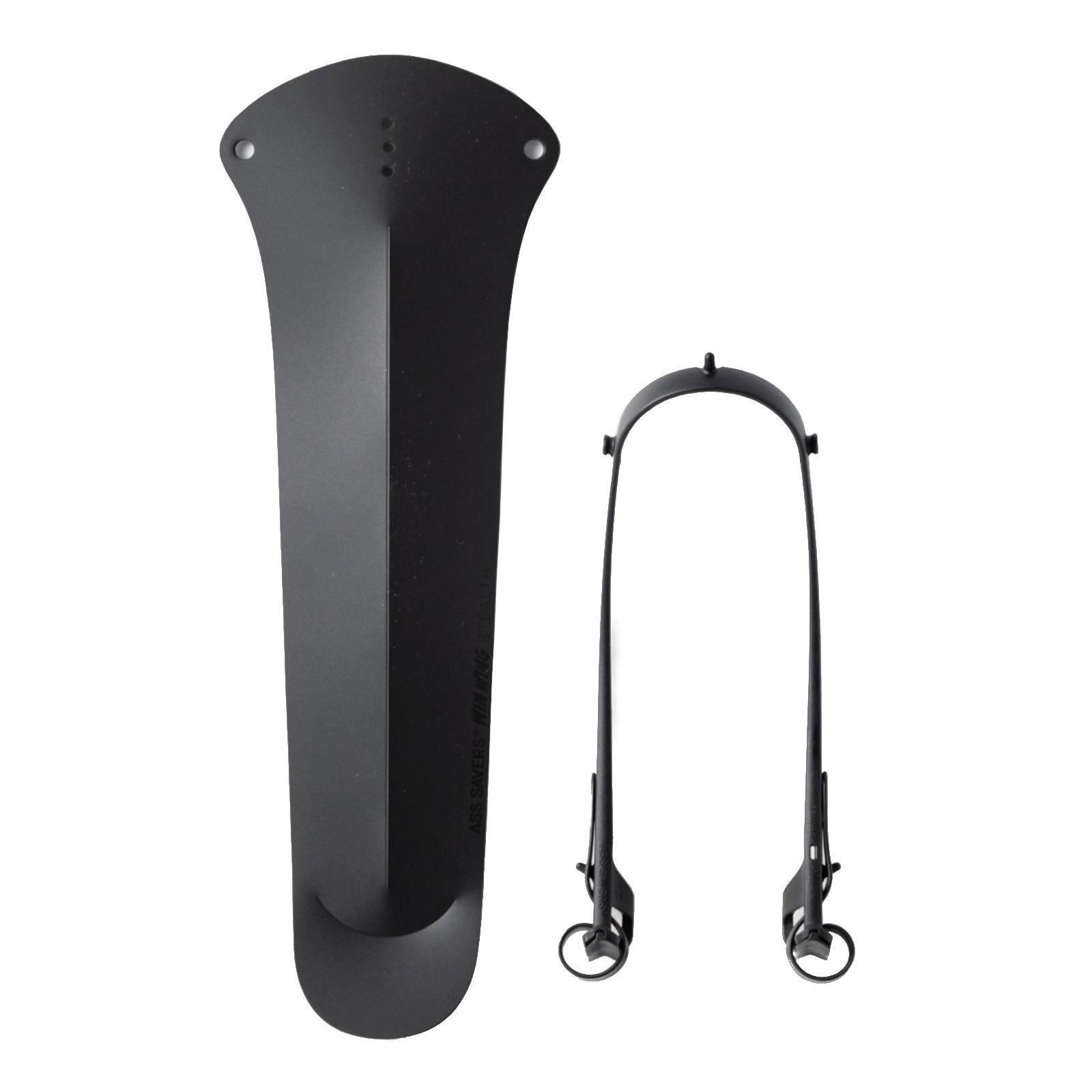 ASS SAVERS Ass Savers WIN WING 2 Gravel Stealth Rear Mudguard