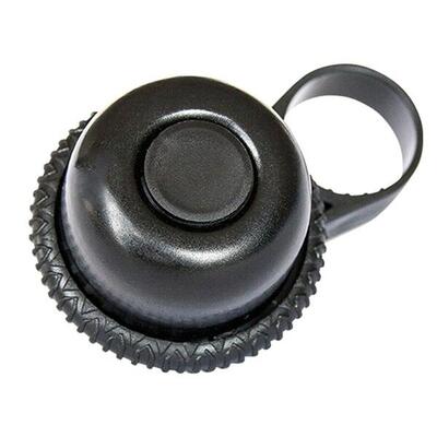 Reich Mini-Drehglocke für E-Bike schwarz. Alu. Ø22.0-27.0mm. SB-Karte