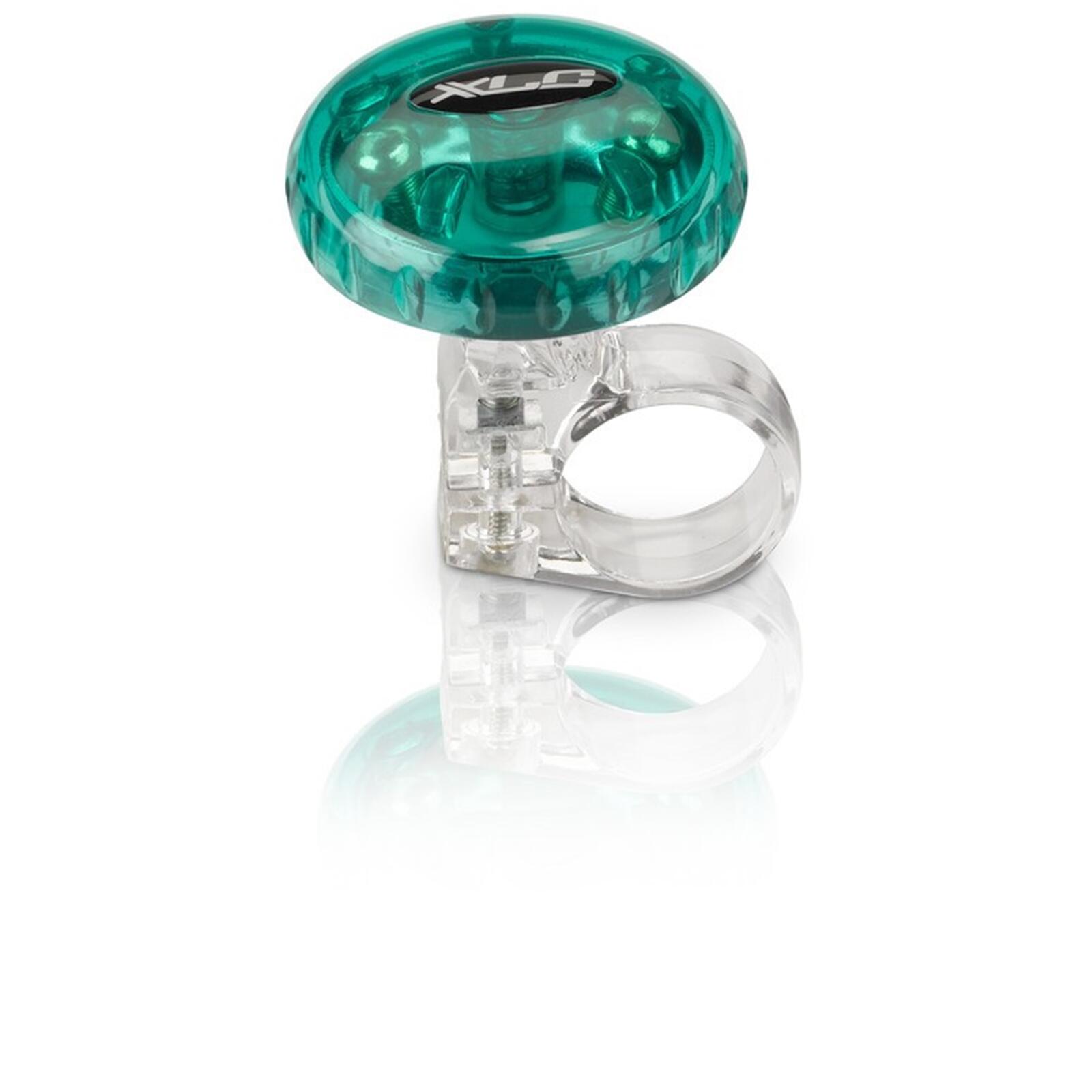 Xlc - Sonnette Transparente Collier Xlc Dd-m12 - Sonnette - Blanc|vert - 36 Mm - Decathlon