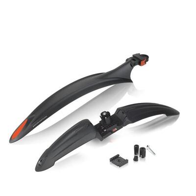 Set voor- en achterspatborden voor mountainbikes/trekking xlc mg-c22 jeu de
