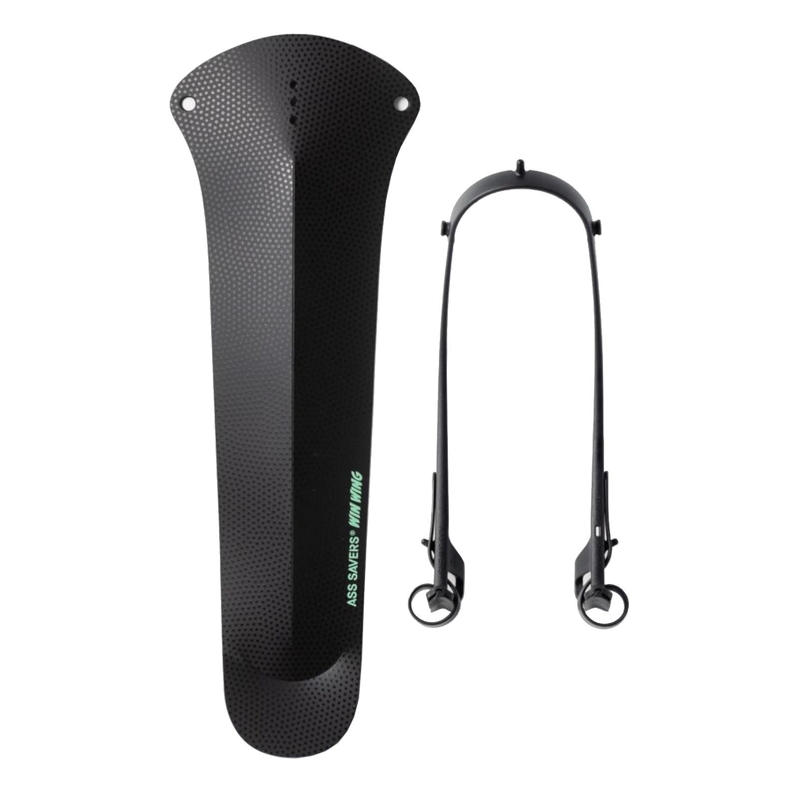 ASS SAVERS Ass Savers WIN WING 2 Gravel Black Dot Rear Mudguard
