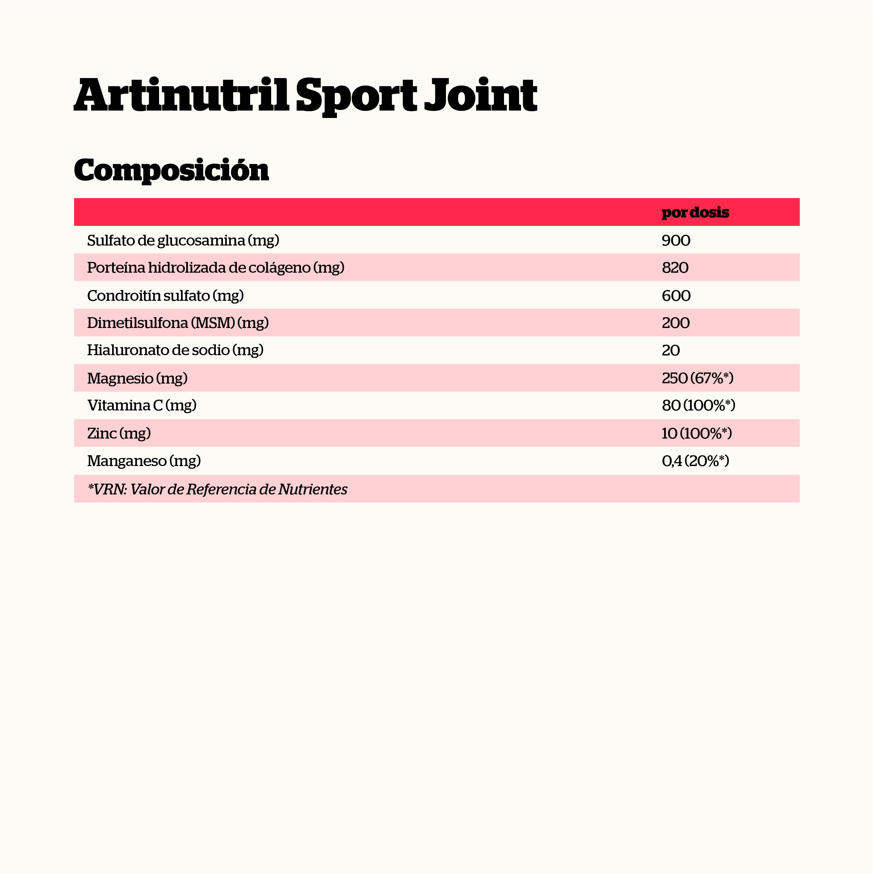 Artrinutril Sport Joints with Collagen - 160 tabs de Nutrisport 2/4