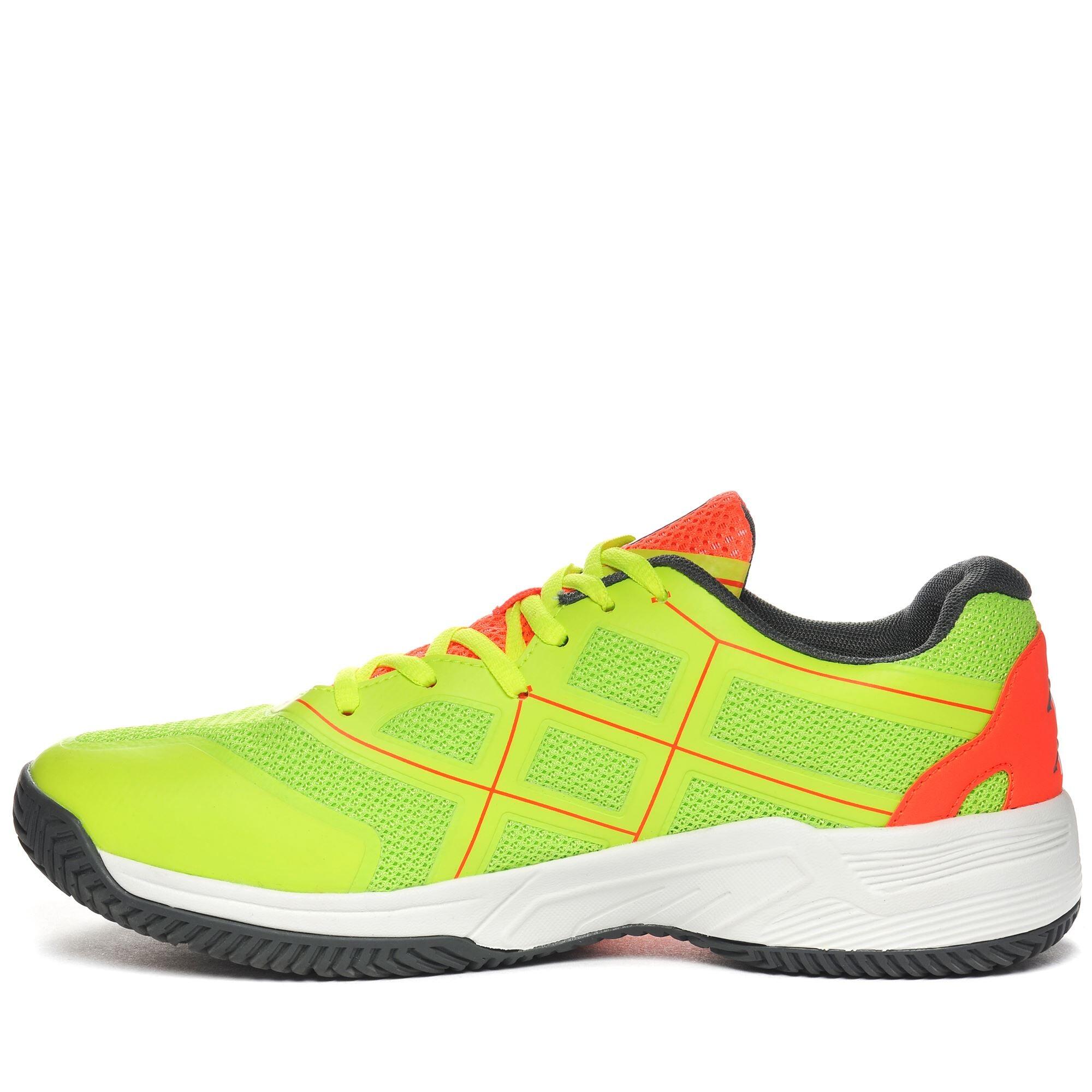 Sneakers da uomo donna in gomma verde da padel 4/7