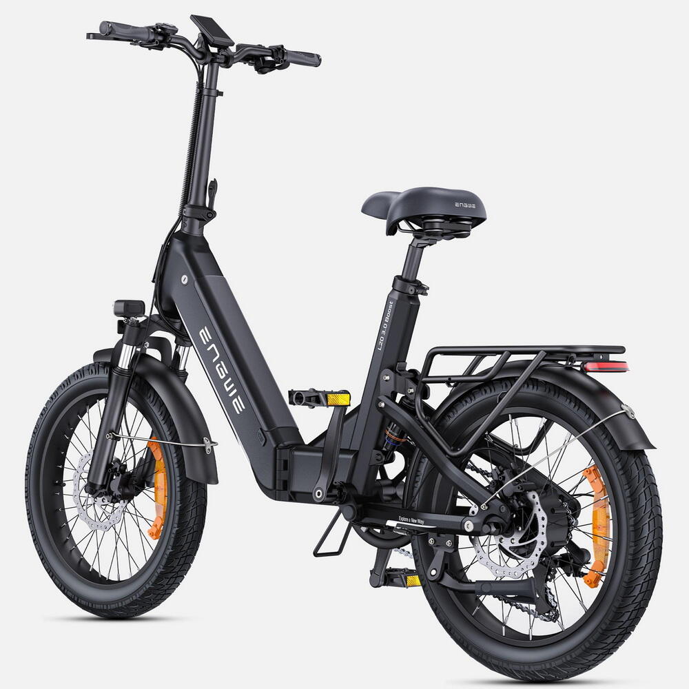 Bicicleta eléctrica L20 3.0 Boost 250W 48V 13.5Ah Preto 2/7