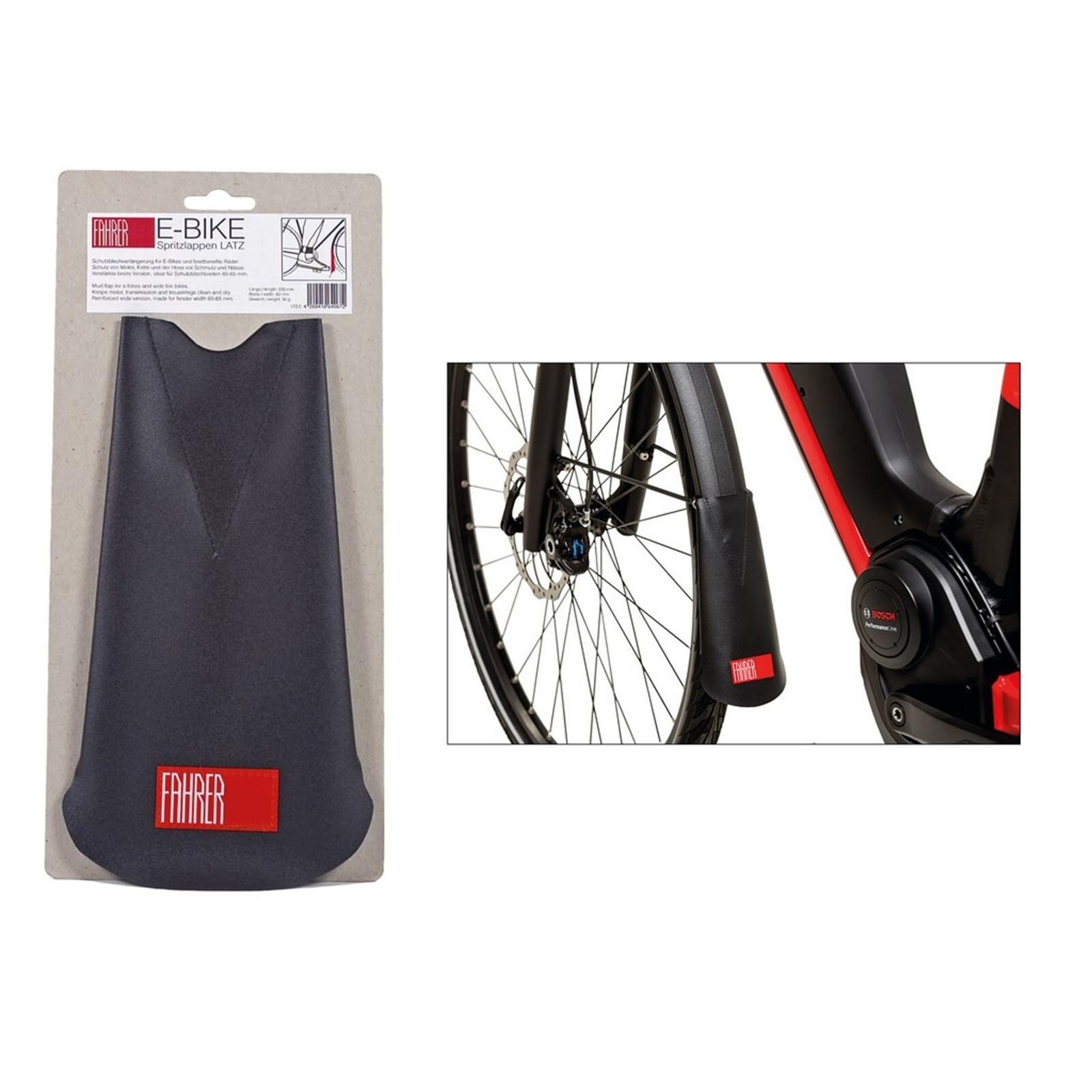 Fahrer - Fahrer Spatlap Slabbetje Mud Flap Latz E-bike Latz - Garde-boue - Taille Unique - Decathlon