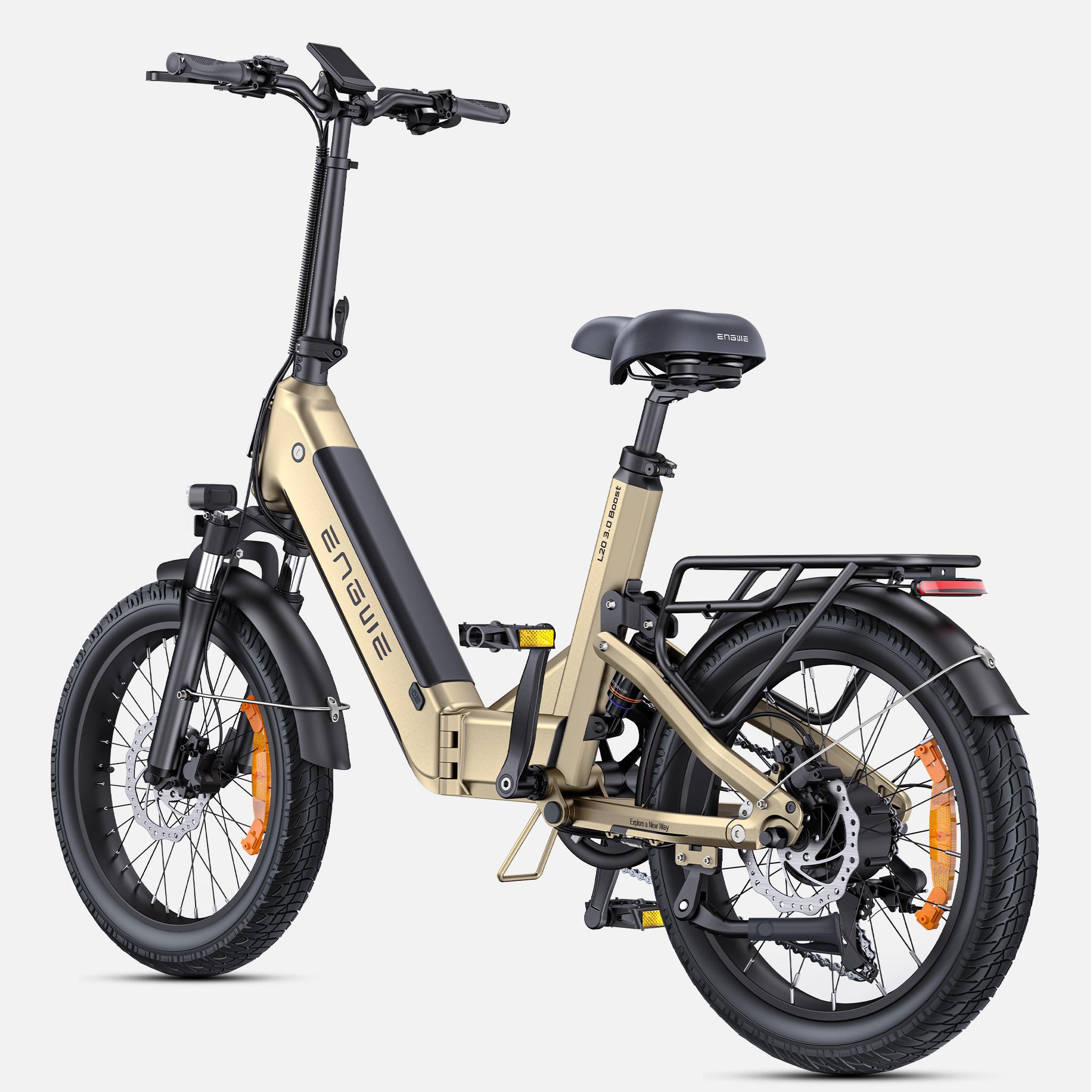 L20 3.0 Boost Bicicleta Eléctrica 250W 48V 13.5Ah Dorada 2/6