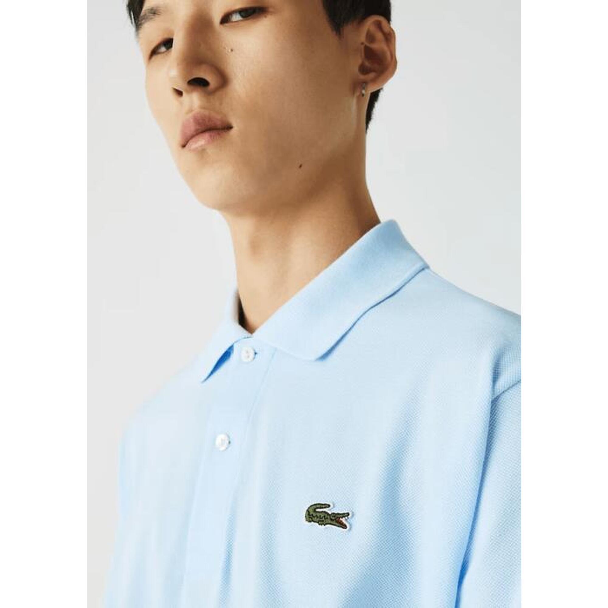 Tricou Polo Lacoste Clasic Albastru Bărbați