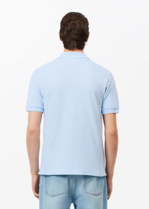 Polo Lacoste classico blu 2/7
