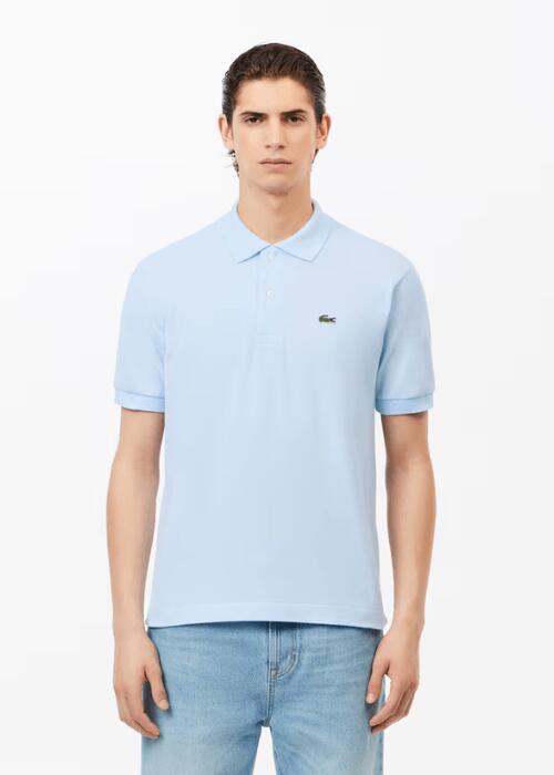 LACOSTE Polo Lacoste Clássico Azul Homem
