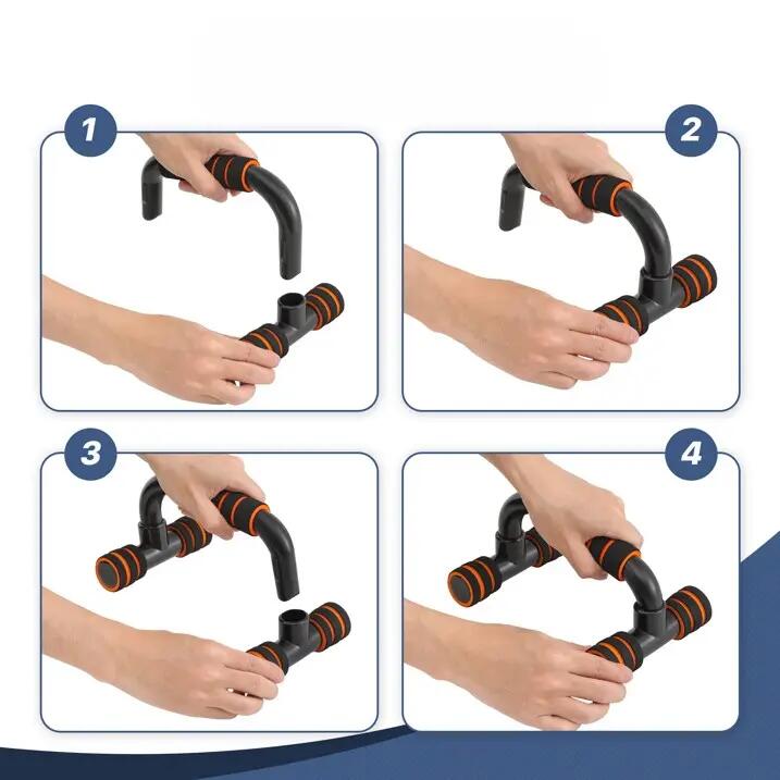 Suporturi pentru flotări X-Sport, mânere ergonomice, 2 bucăți 4/5