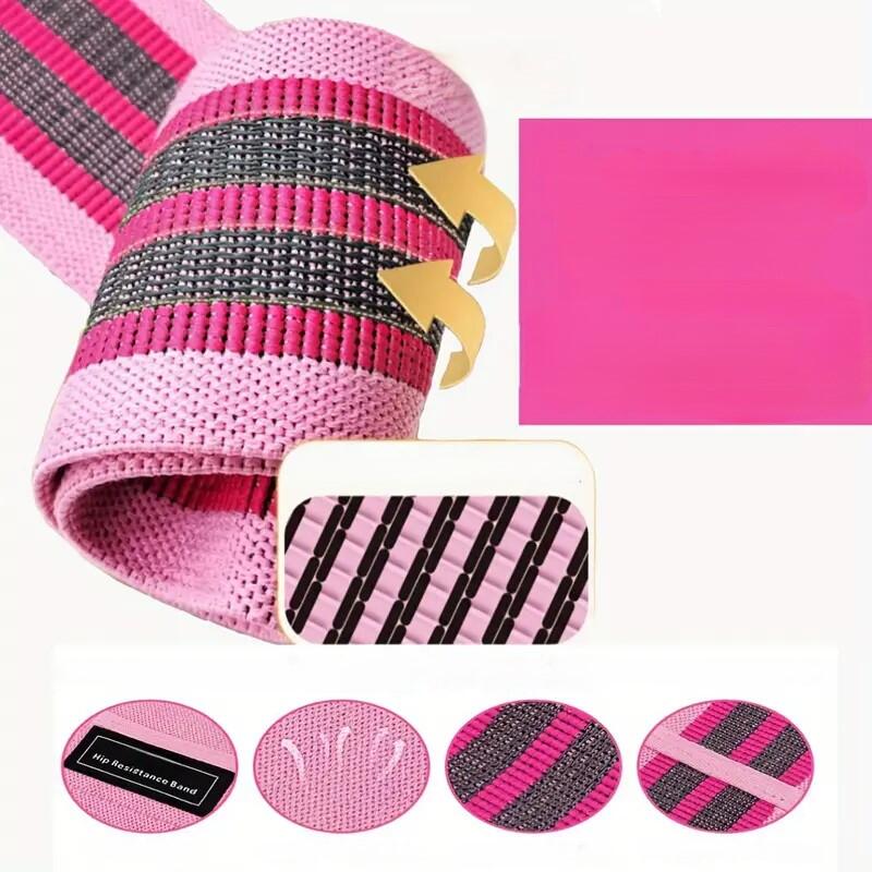 Unisex Fitness Bandas de Resistencia Set 3 uds Tela Mini X-sport Pastel 7/7