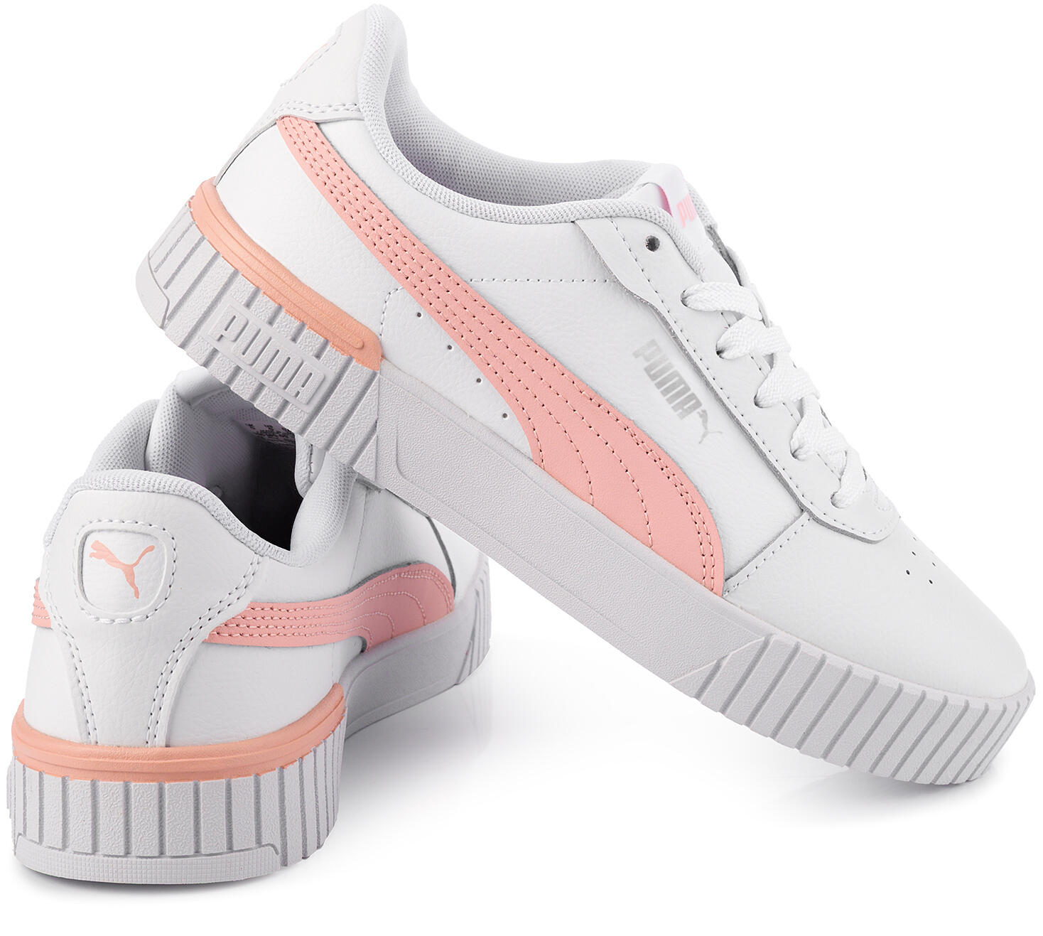 Damskie buty sportowe sneakersy białe PUMA CARINA 4/7