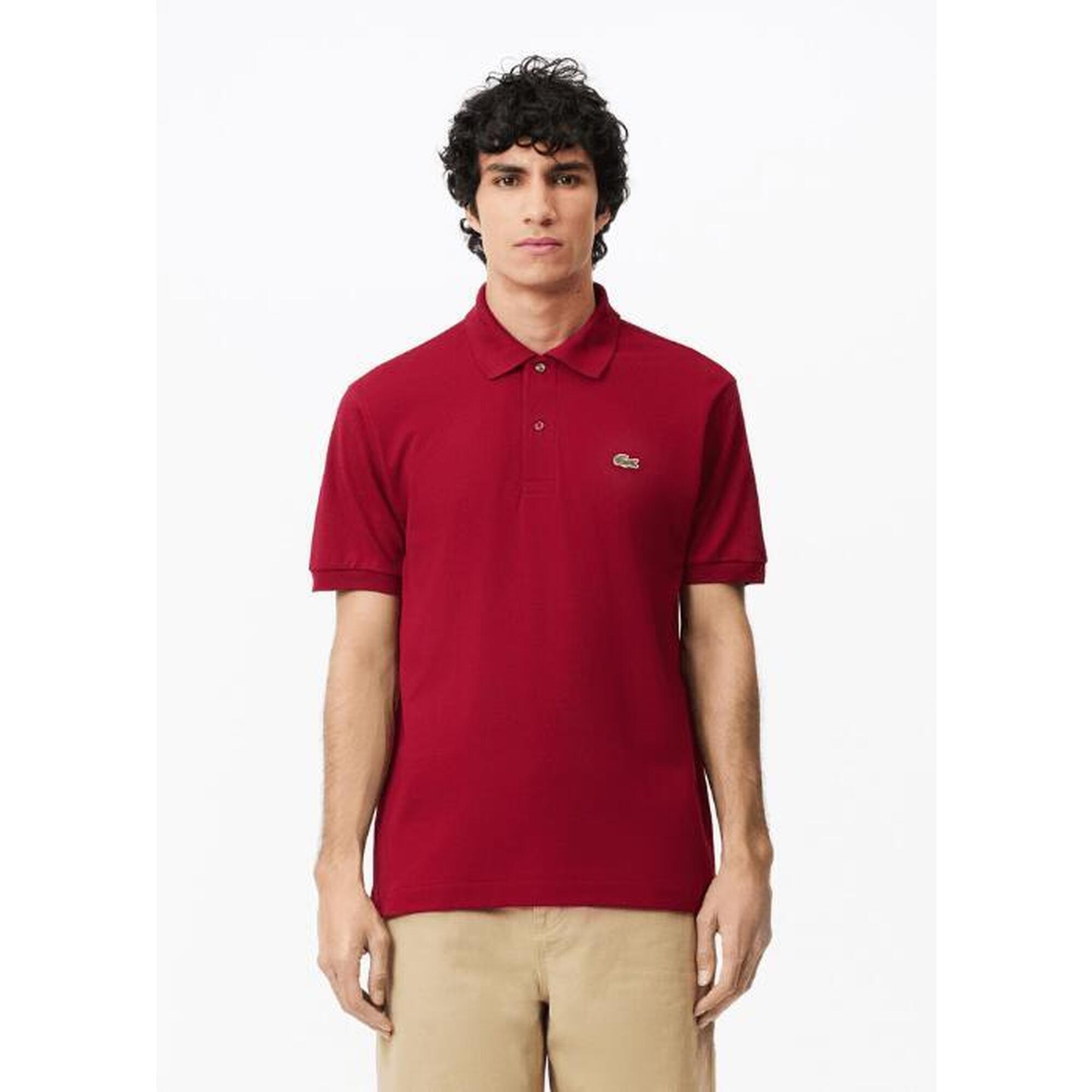 Lacoste - Polo L.12.12 Lacoste - Homme - Polo Manches Courtes - Rouge - 36 Xs - Decathlon