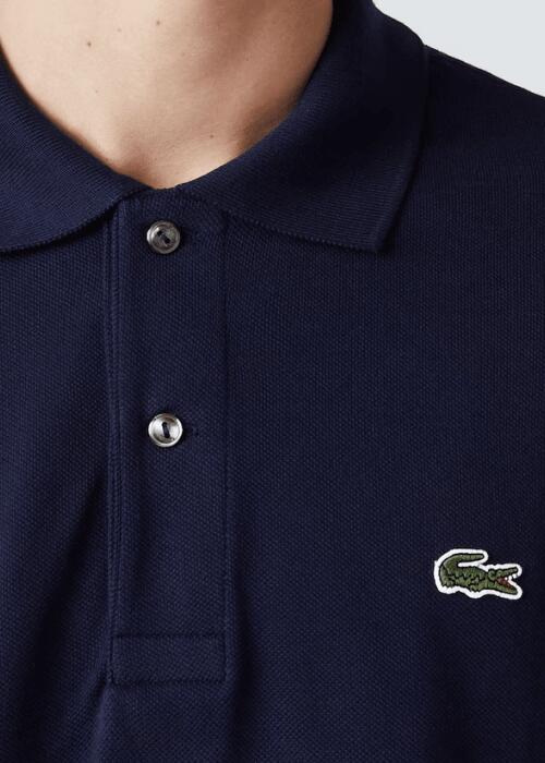 Klassiek poloshirt met korte mouwen voor heren (Marine) 4/7
