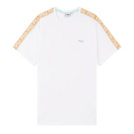 T-shirt Blanc/Rose Homme Fila Gaston