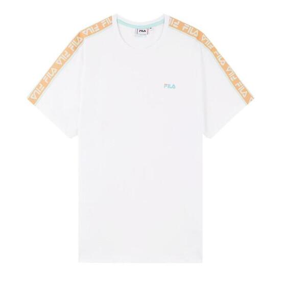 T-shirt Blanc/Rose Homme Fila Gaston