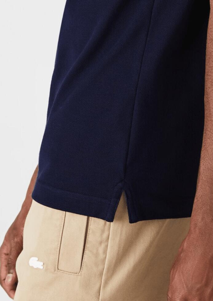 Polo Azul Marino Lacoste L.12.12 Slim Fit en Petit Piqué 3/5
