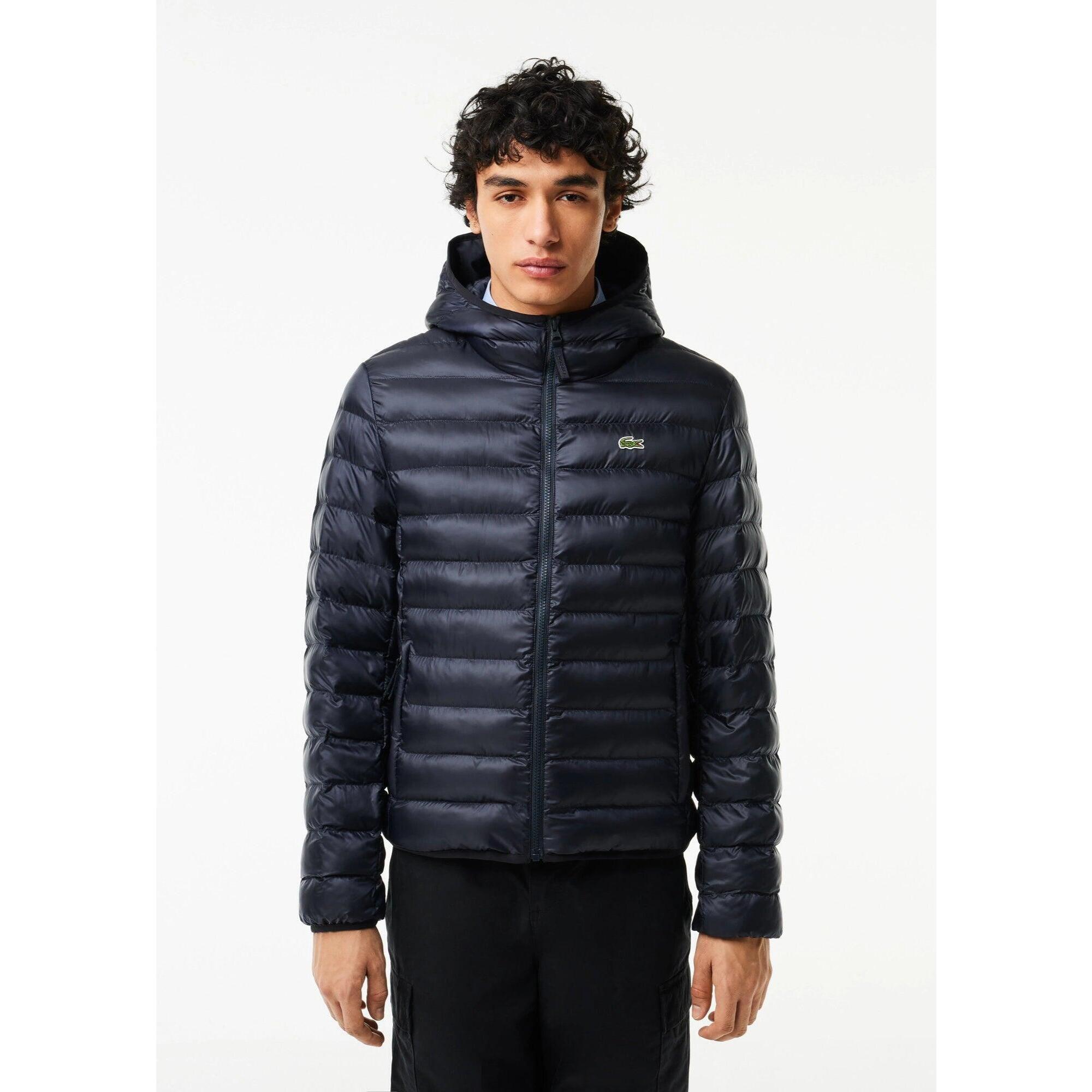 Lacoste - Doudoune À Capuche Lacoste - Homme - Doudoune Synthétique - Bleu - 48 Xl - Decathlon