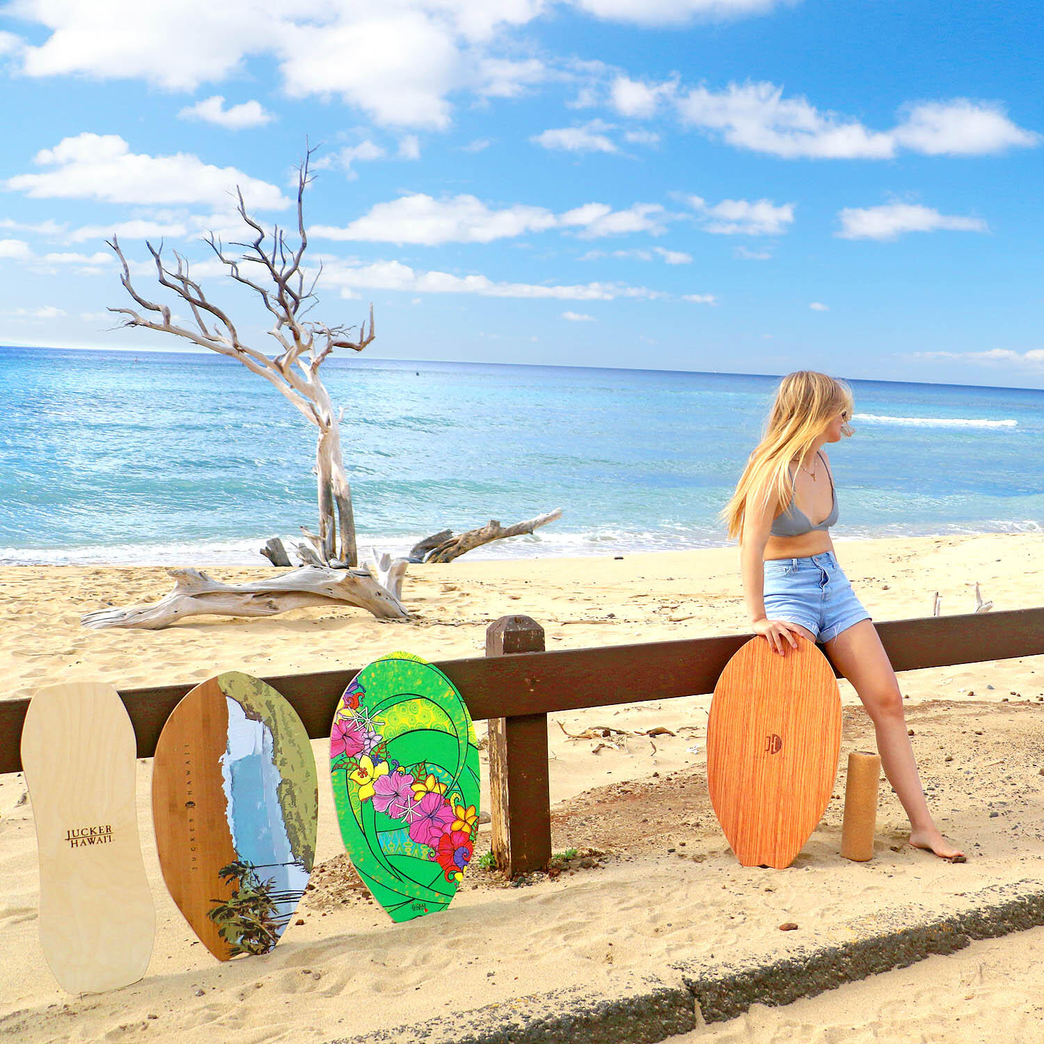 Korkrolle TRICK WAVE für alle Balance Boards, Yoga und Faszien-Training 7/8