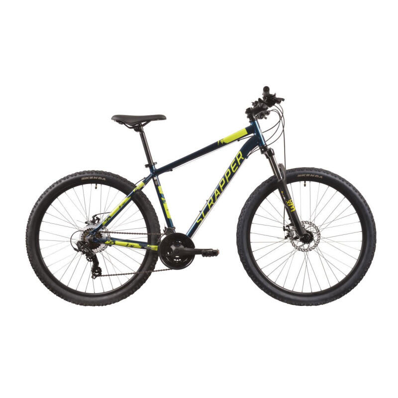 Rower górski MTB SCRAPPER XC3.1LTD 27.5 21s, rozm. 18"  niebiesko - żółty