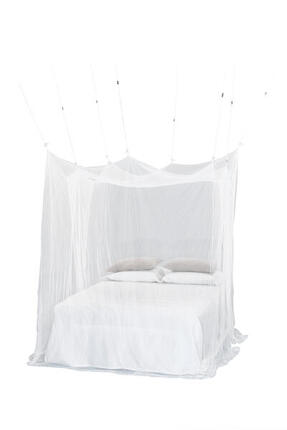 Breeze klamboe Doubble Wit - L210x B160cm xH200