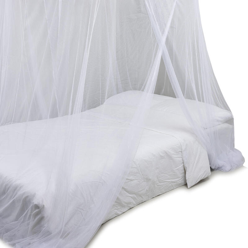Moustiquaire Deconet Bangla Max XXL Anneau 150cm x 14 mètres BLANC 2 pers